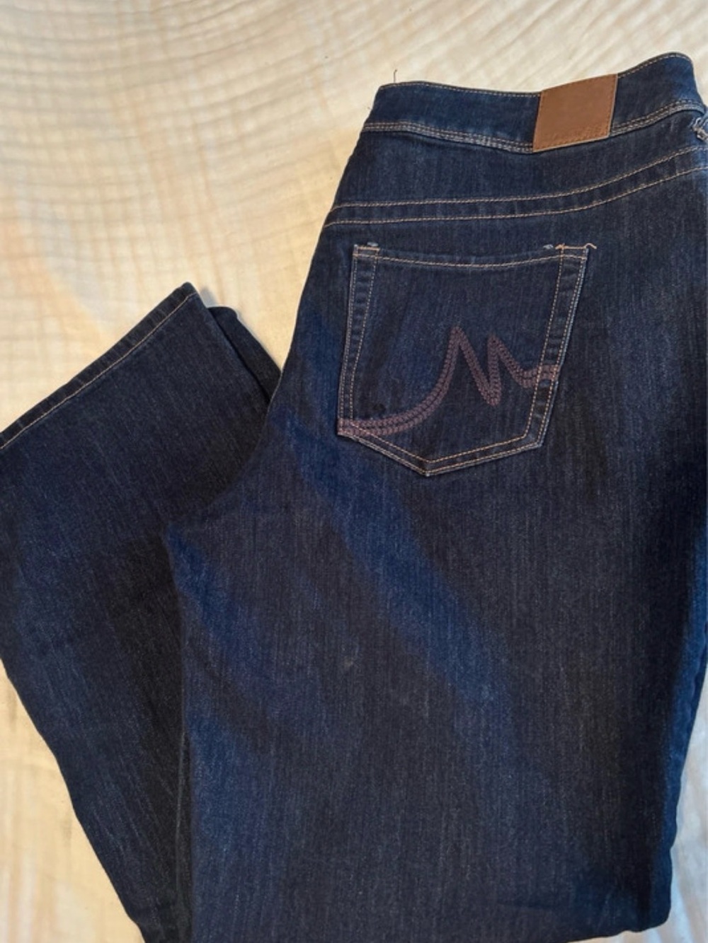 Maurices Dark Indigo Flare Jeans